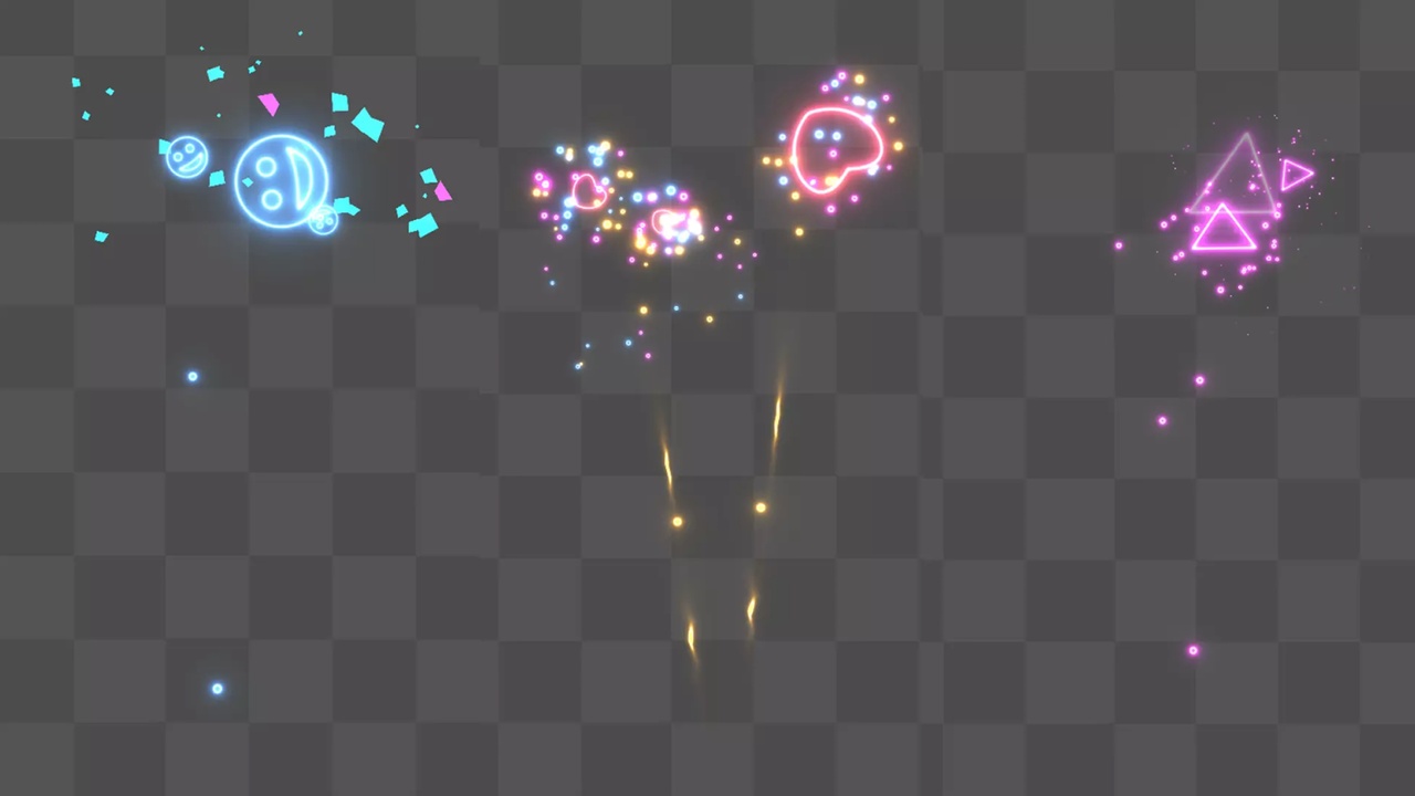 Medium 1 für Eintrag Fireworks Effect 2D