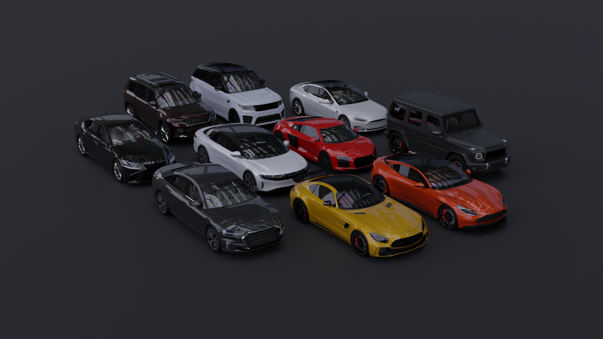 10 Generic Cars Collection | Fab
