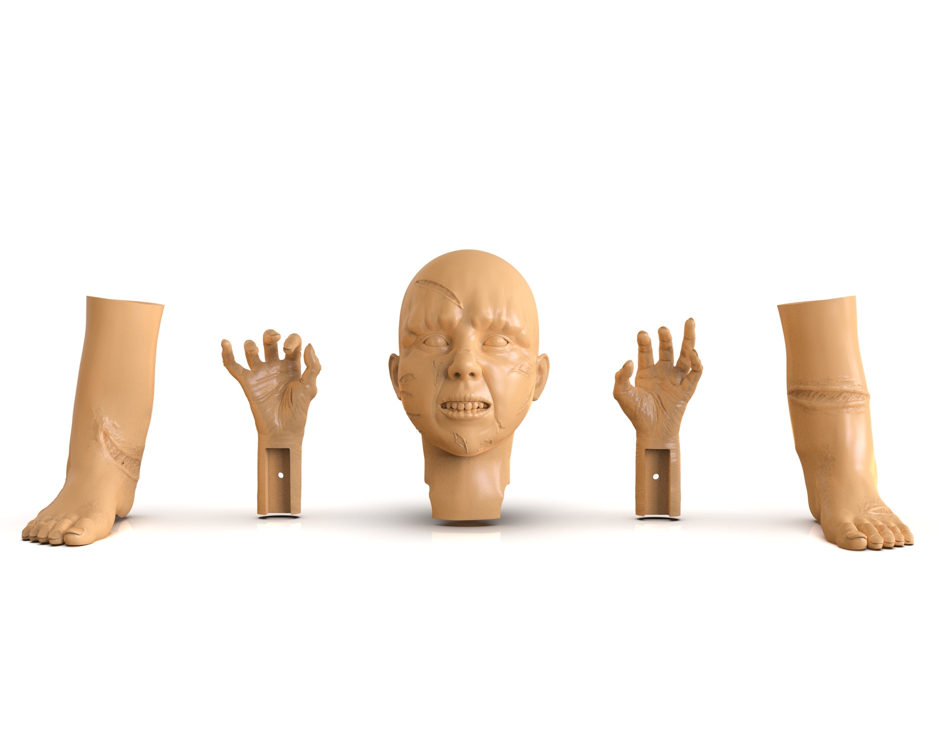Media 1 for listing Diabolic Doll Parts