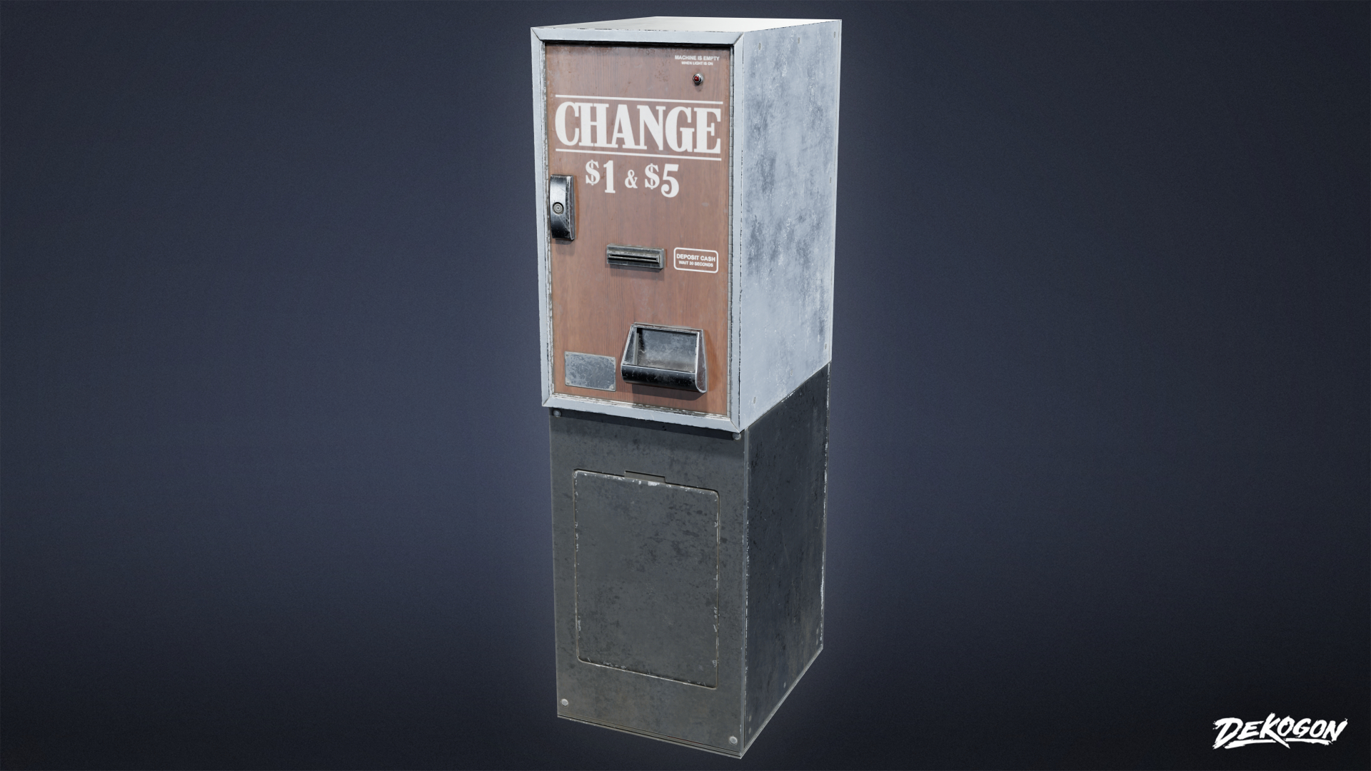 Arcade - Change Machine 01 - PBR Game Ready | Fab