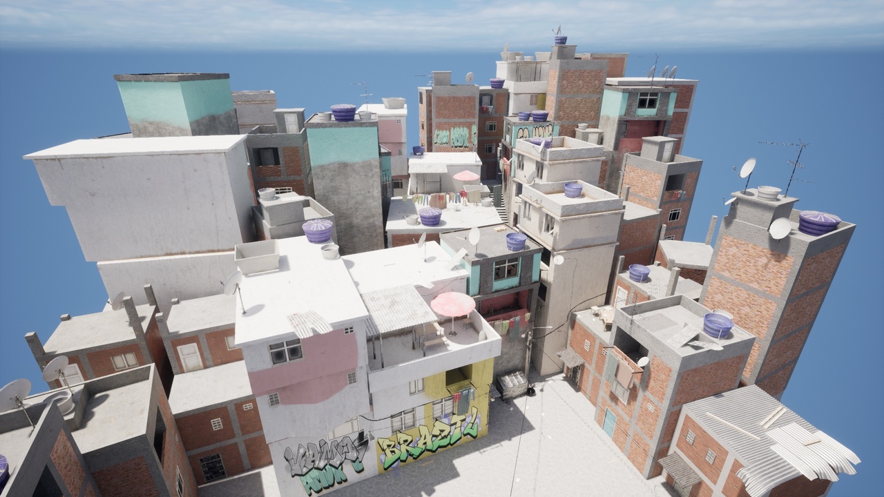 Media 1 for listing Ghetto Neighborhood - Rio de Janeiro, Favela Urban