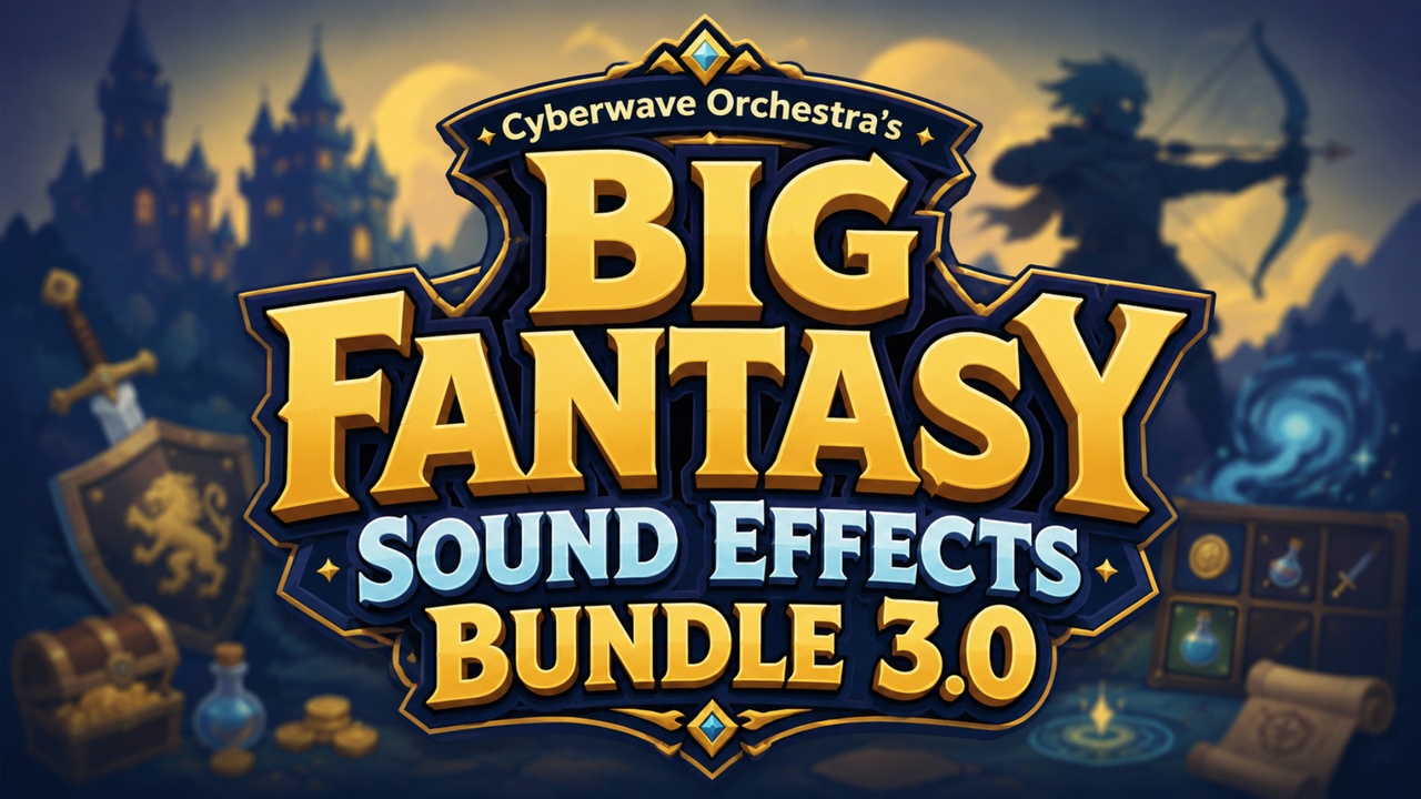 Media 1 for listing Big Fantasy Sound Effects Bundle 3.0