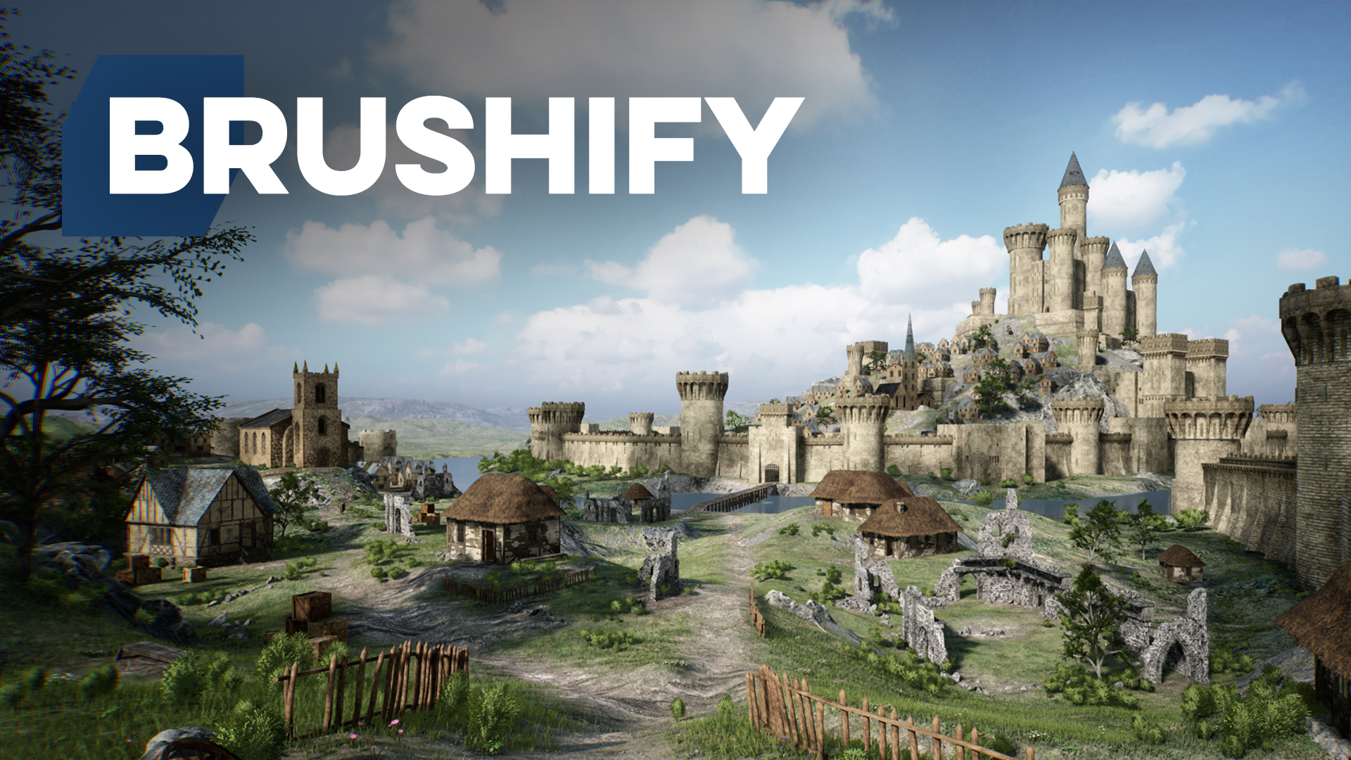 Brushify - Medieval Buildings Pack | Fab