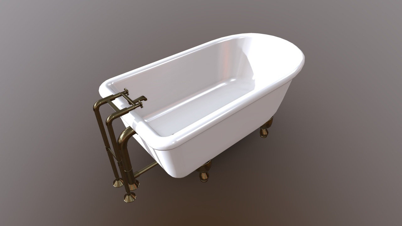 Media 1 for listing Bathtub Clawfoot