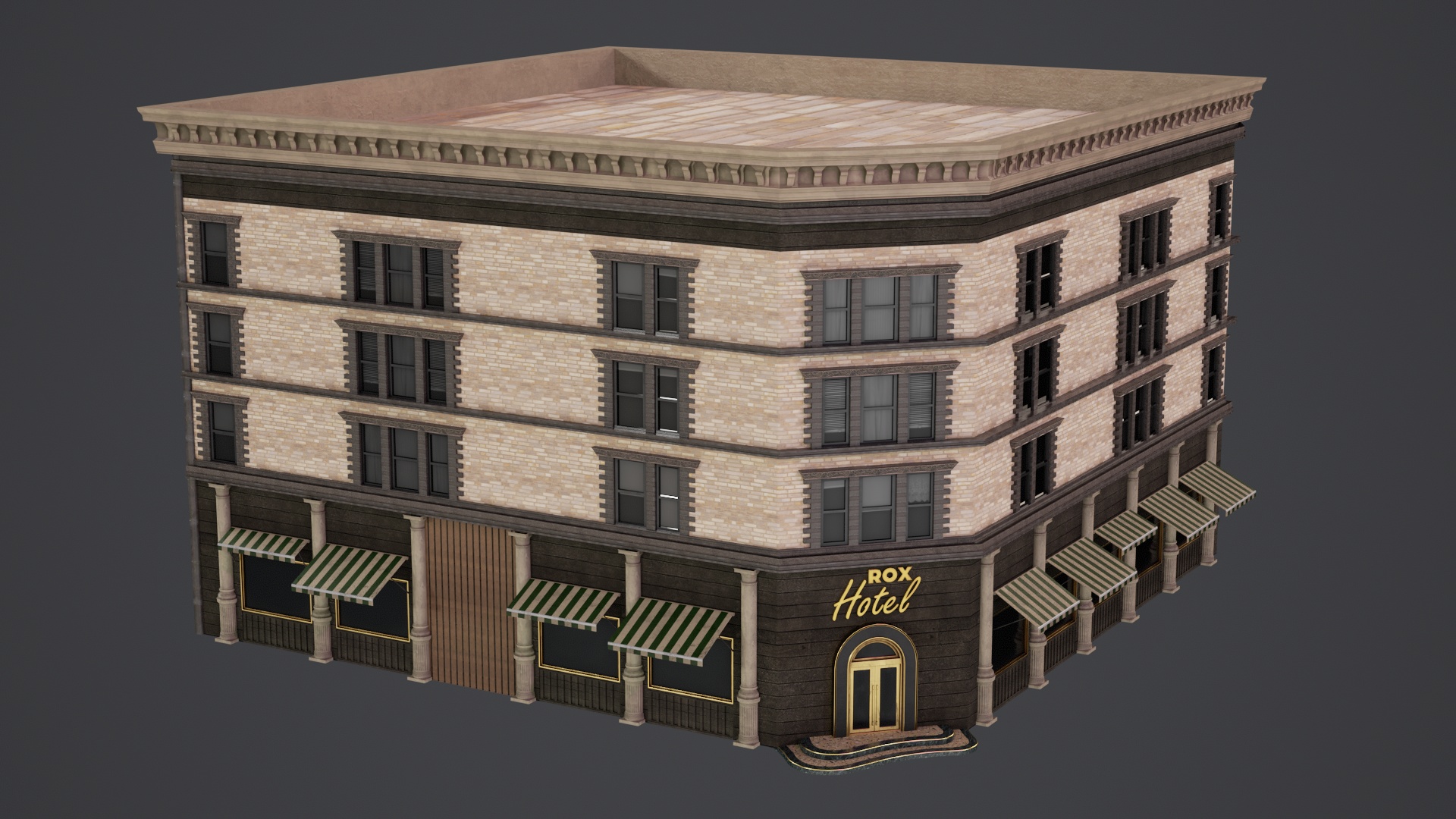 Game Ready Apartment Buildings 06 | Fab