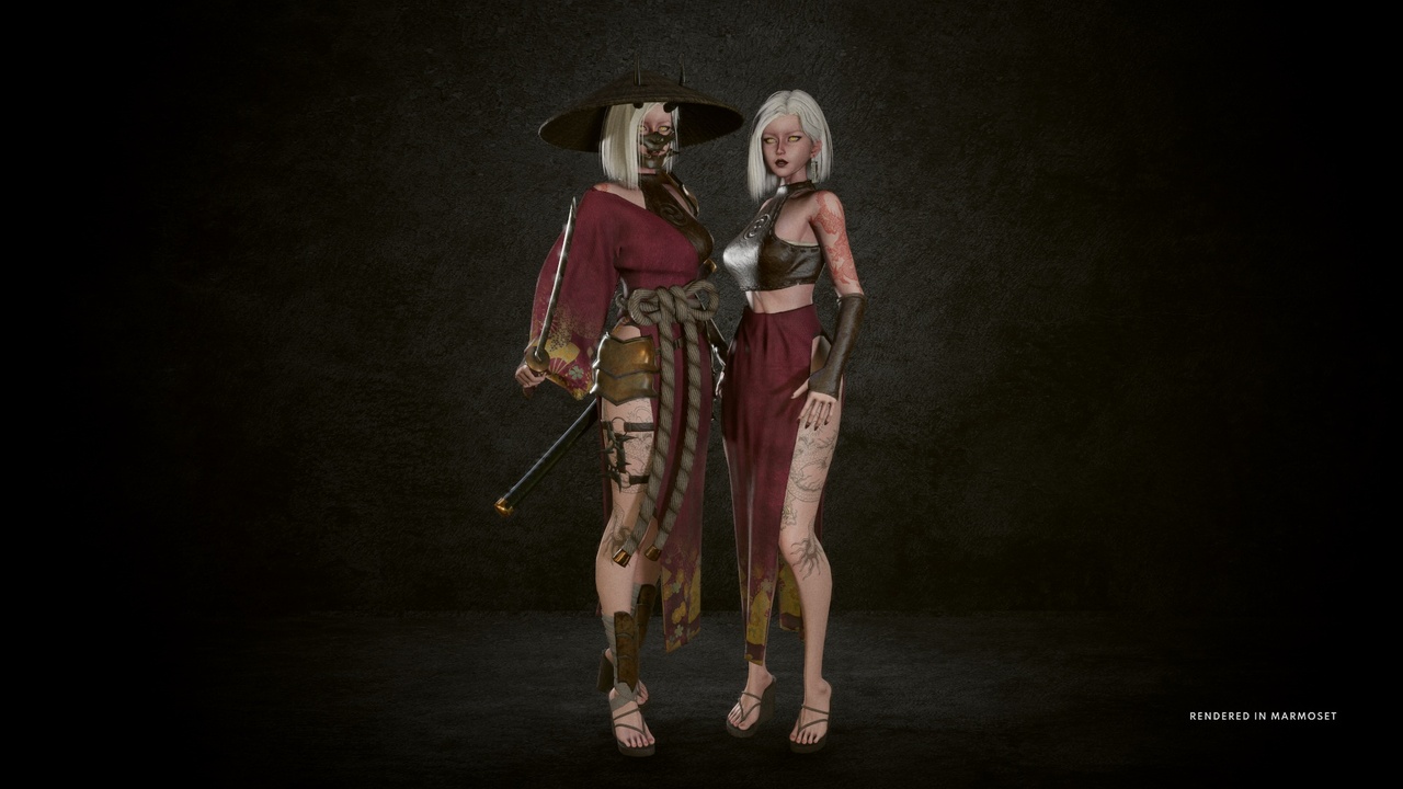 Media 1 for listing Samurai Demon Girl