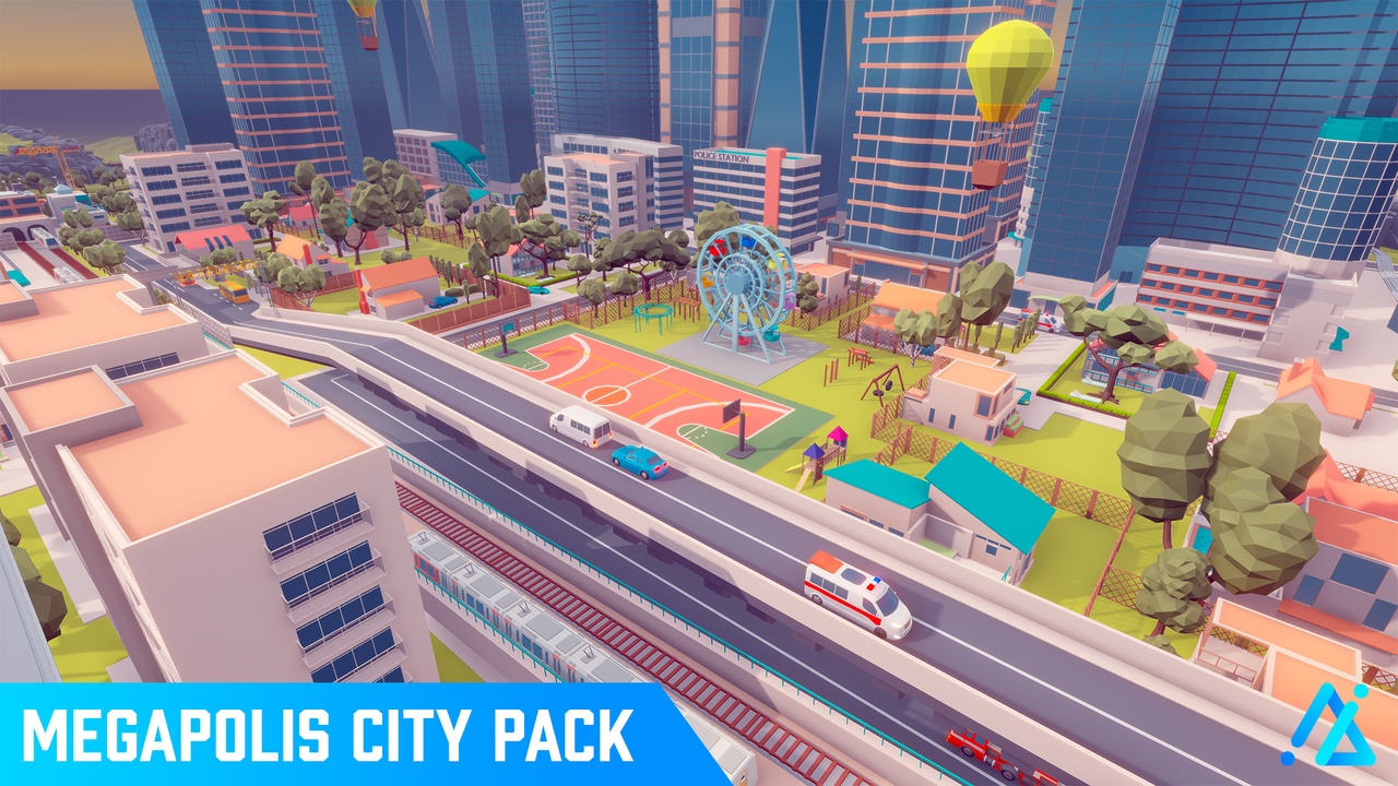 Media 1 for listing POLY - Megapolis City Pack