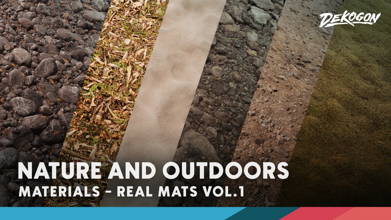 Media 1 for listing Realistic Materials Vol. 1 - Natural Surfaces (50+ Materials)