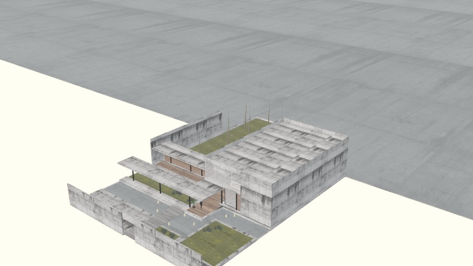 Media 1 for listing Villa Building Landscape Garden Design 3D Model