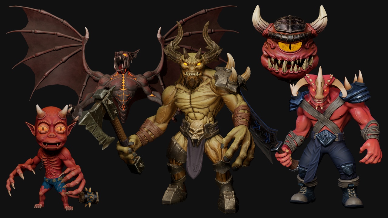 Media 1 for listing HellMonstersPack