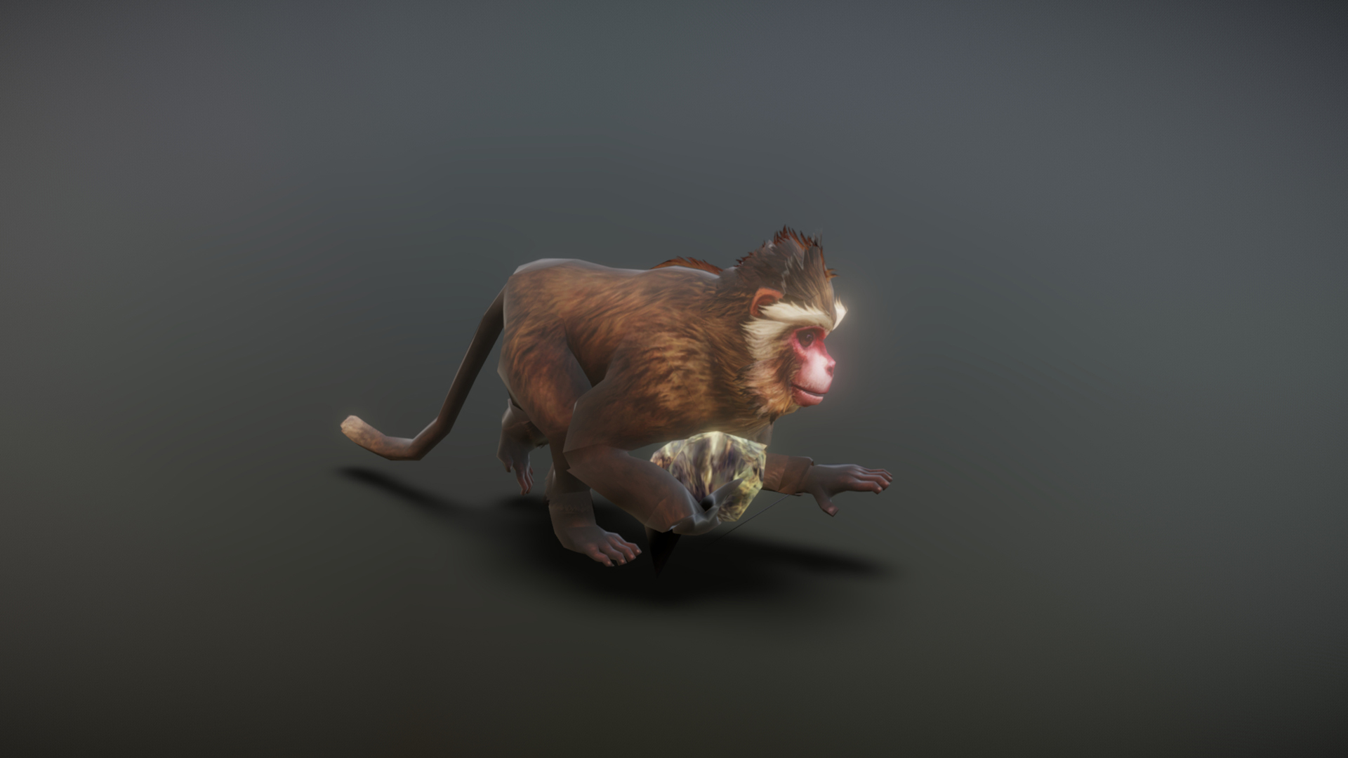 Monkey animation A98 | Fab