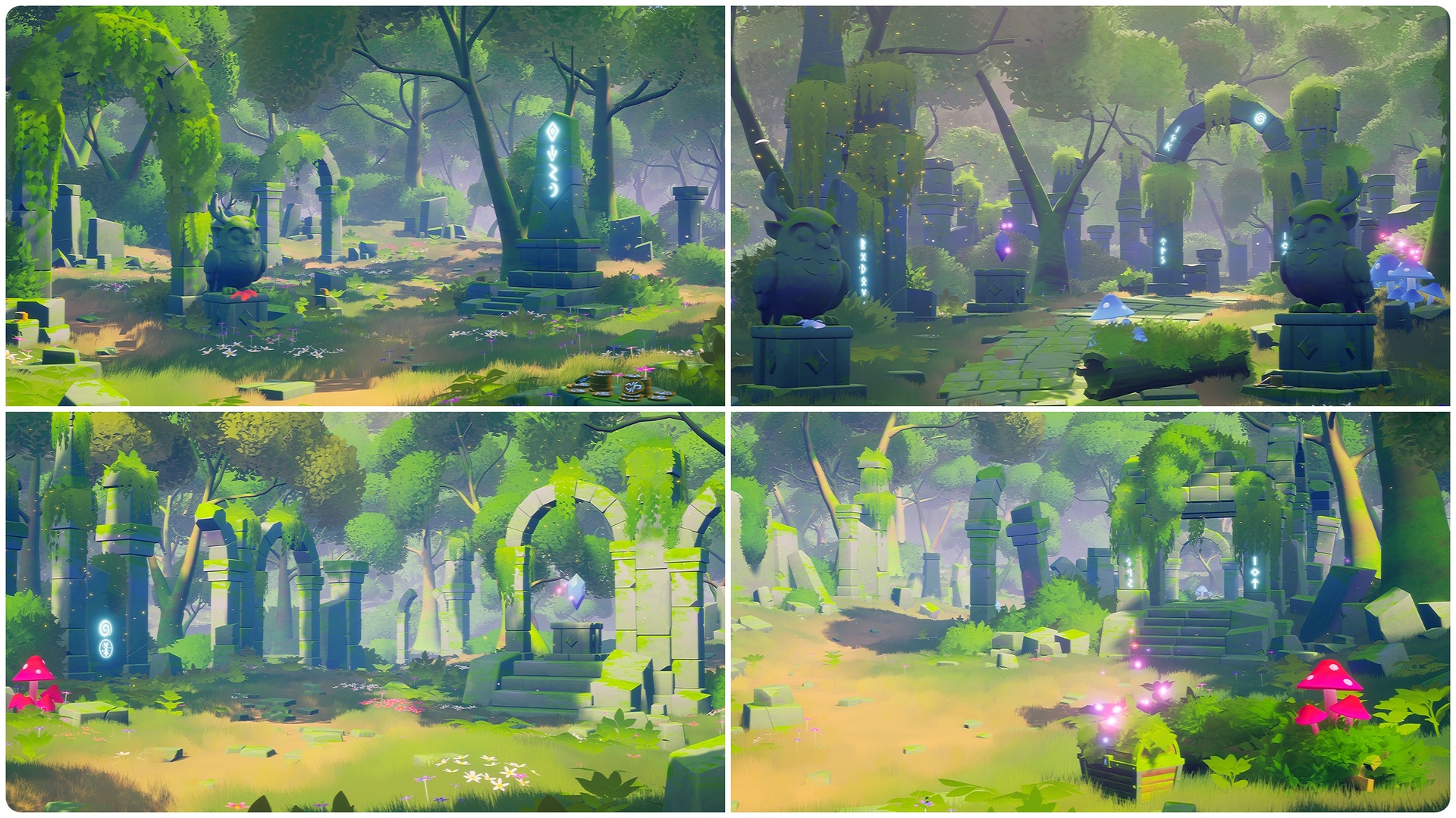 Media 1 for listing Adventure: Forest Ruins - Low Poly Environment