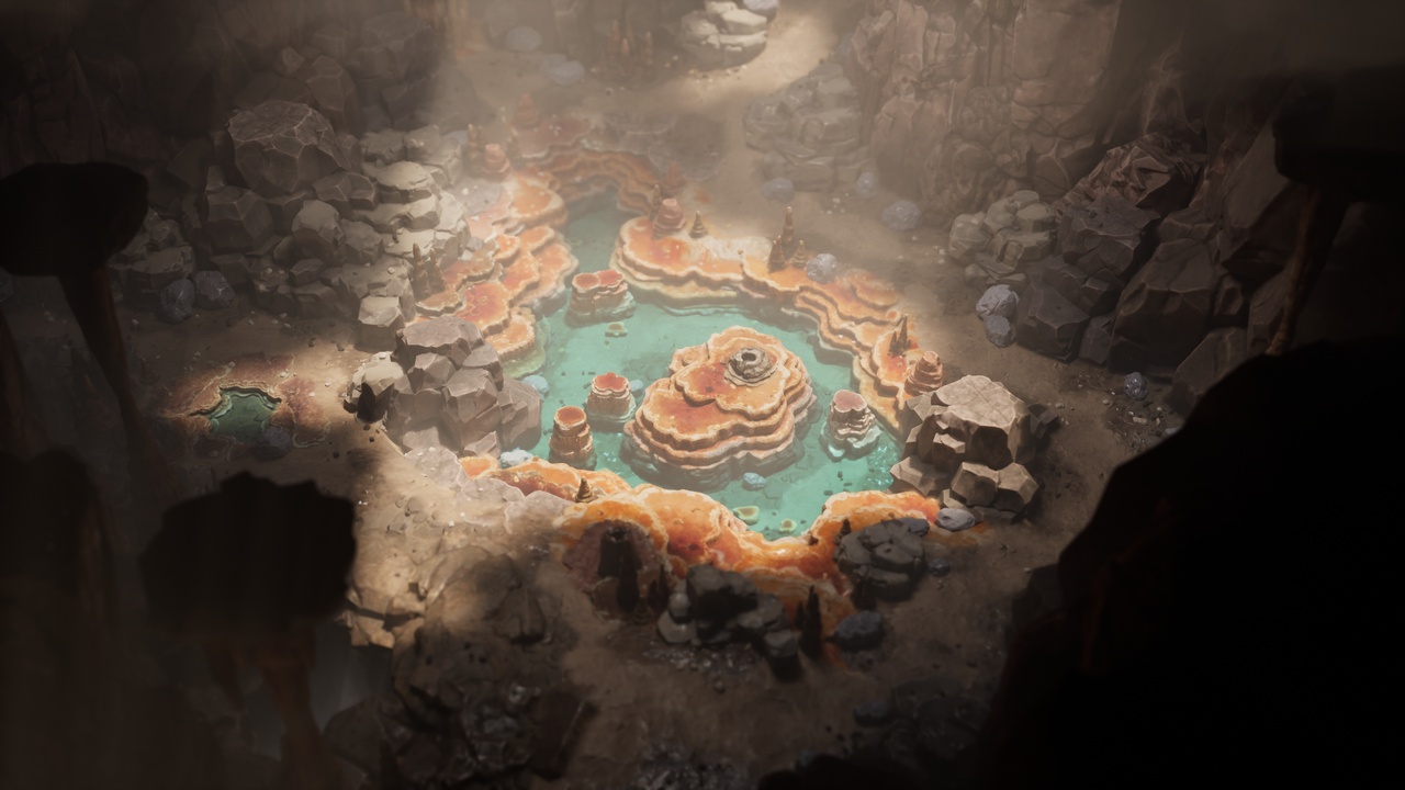 Media 1 for listing Stylized Modular Hot Spring Cave