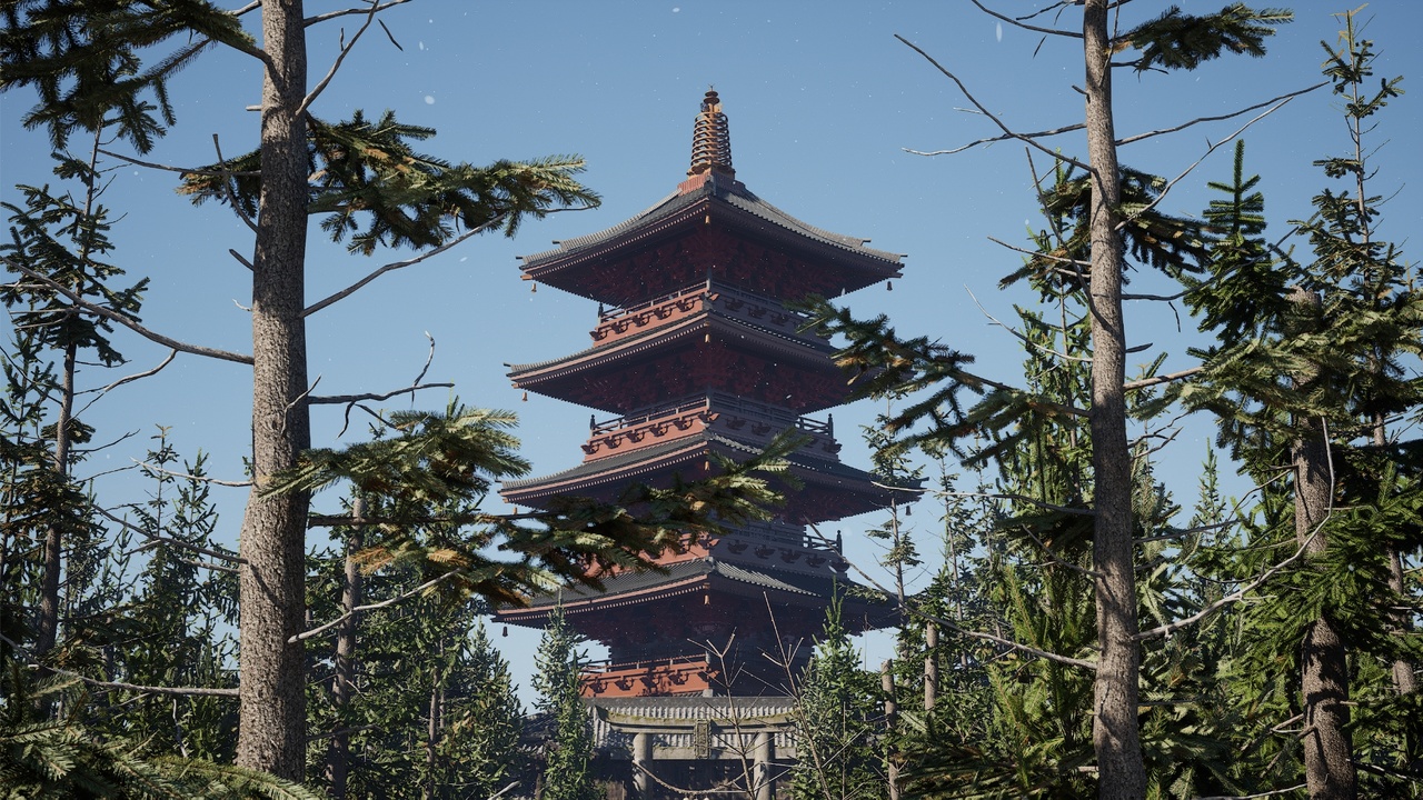 Media 1 for listing ASIAN - Snow Pagoda