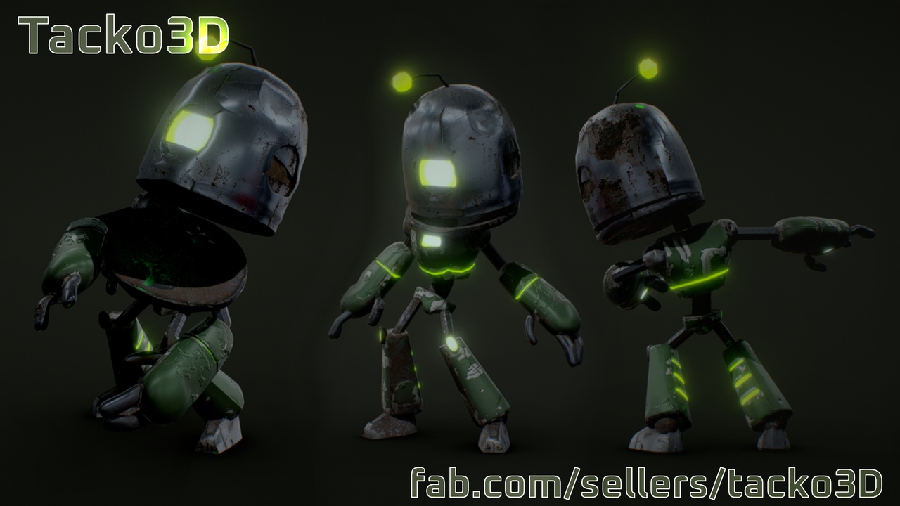 商品 Zombie Robot - Mike Dark Metal Series 的媒体 1