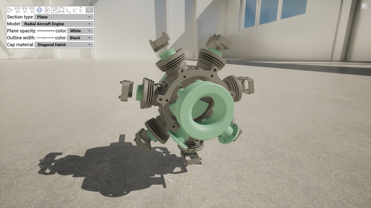 Media 1 for listing 3D Sectioning Plugin for Unreal Engine