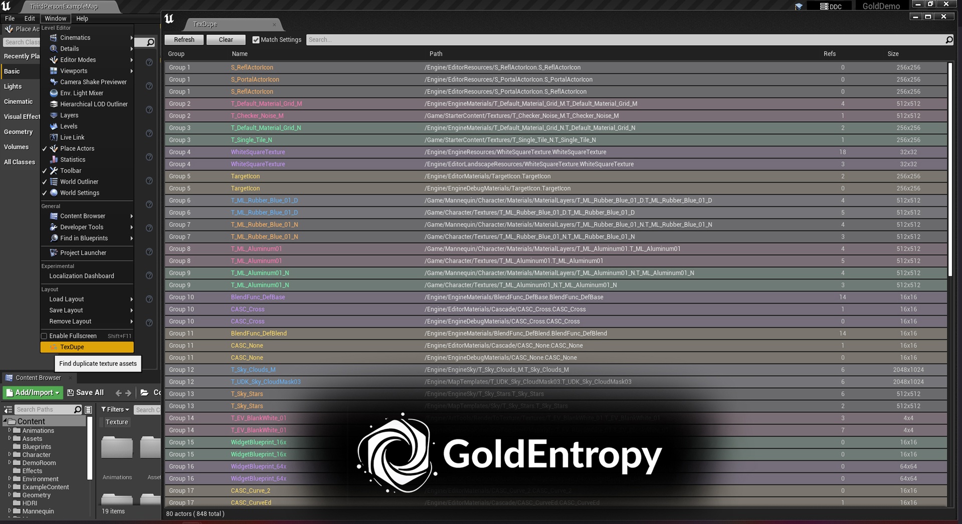 Media 1 for listing Texture Duplicate Finder