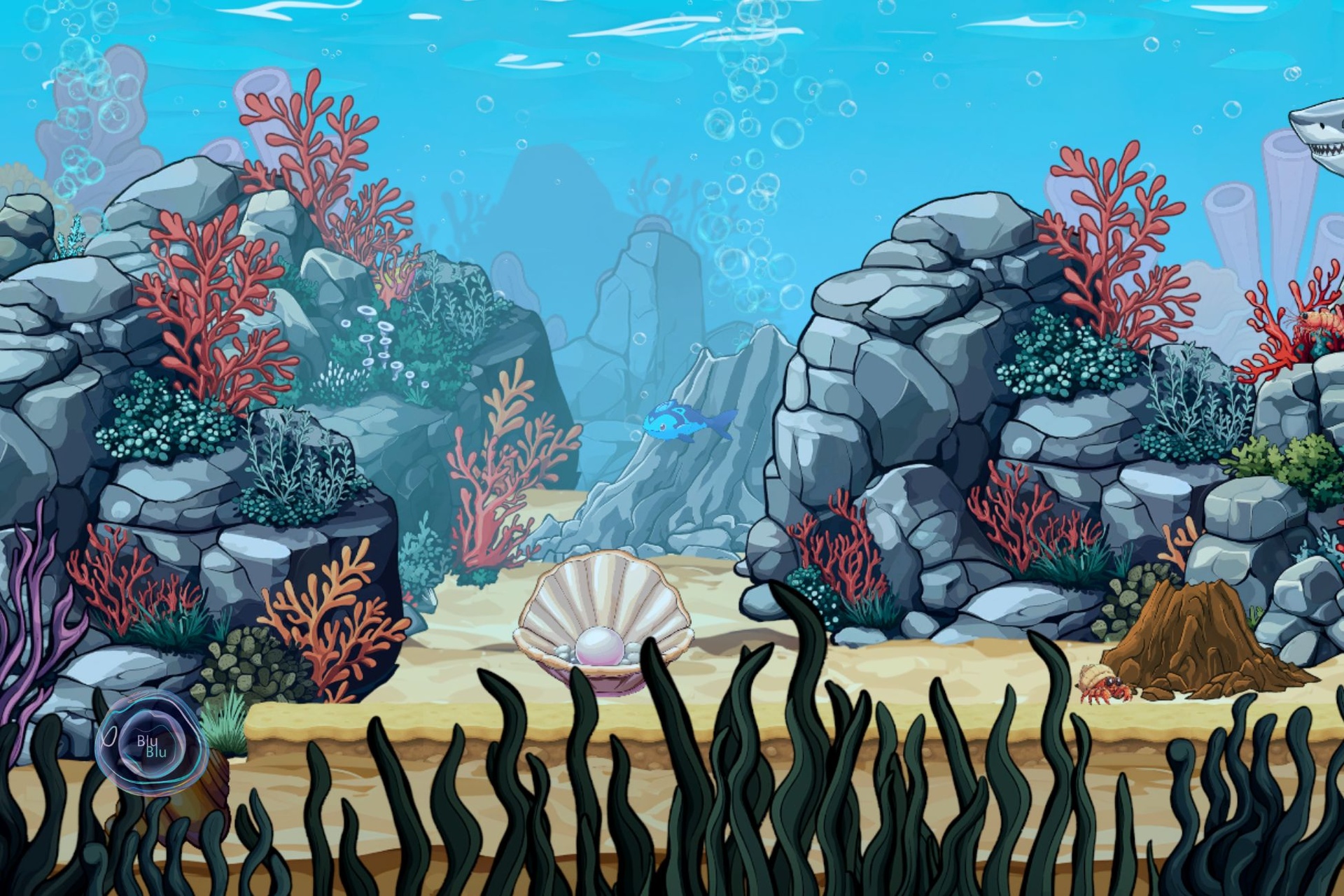 Media 1 for listing 2D Platformer Underwater Adventure