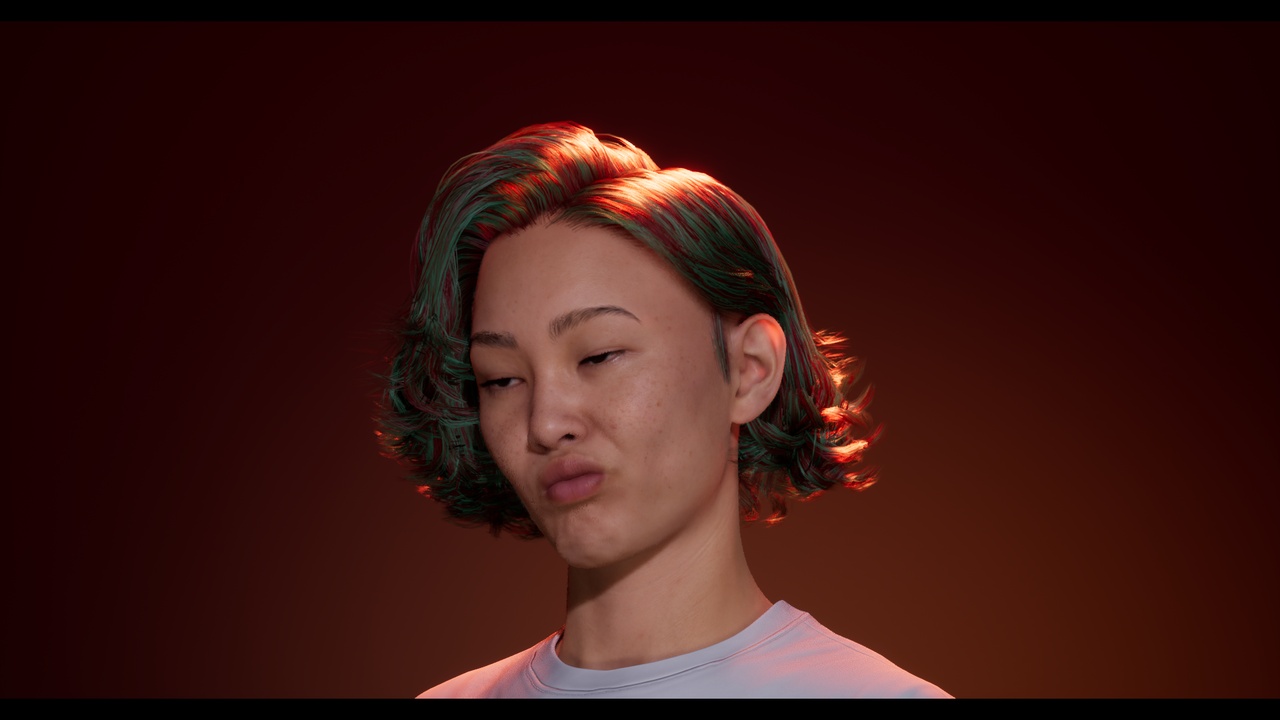 Media 1 for listing Medium Wavy Bob Hairstyle – Realistic 3D Groom