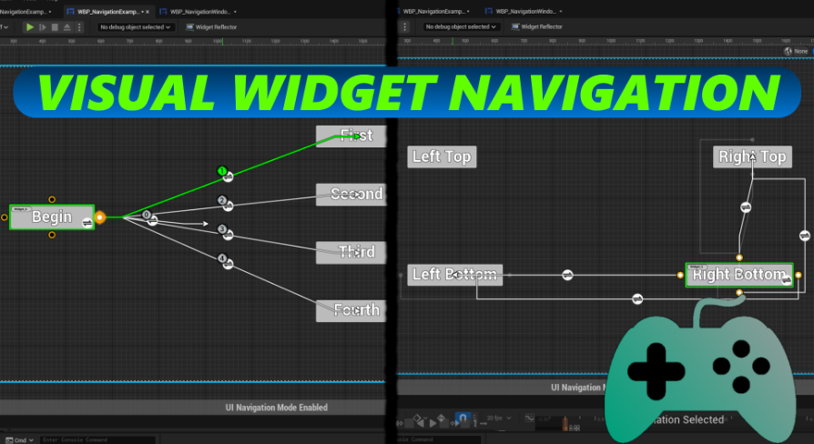 Visual Widget Navigation | Fab