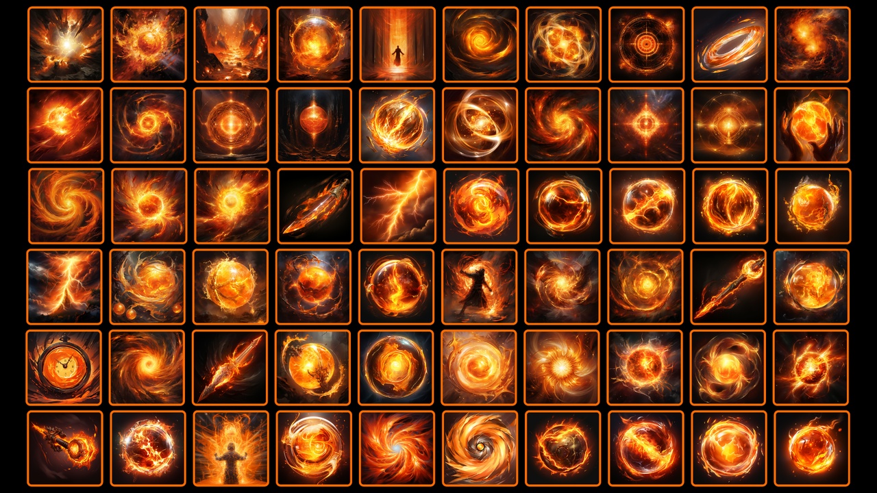 Media 1 for listing Skill - Orange Skills (Icons)