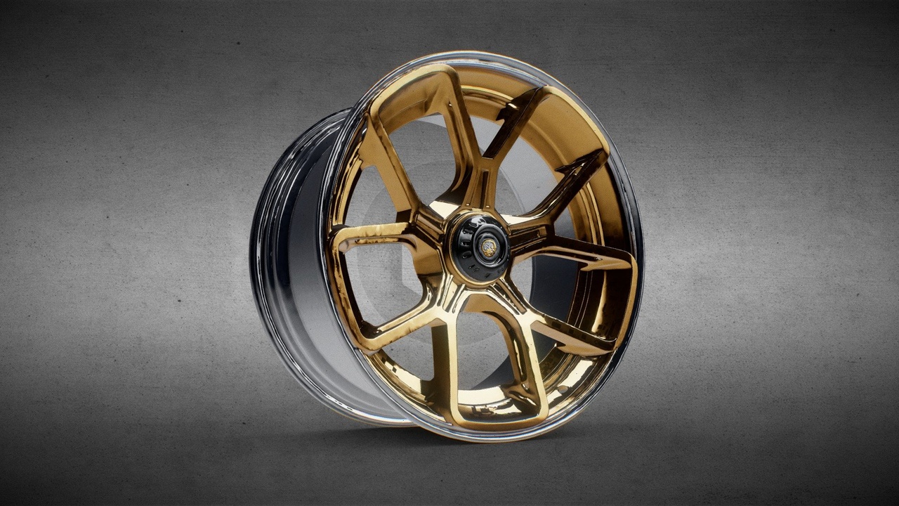 Media 1 for listing High Poly Asset FORGED WHEELS | Sports Car