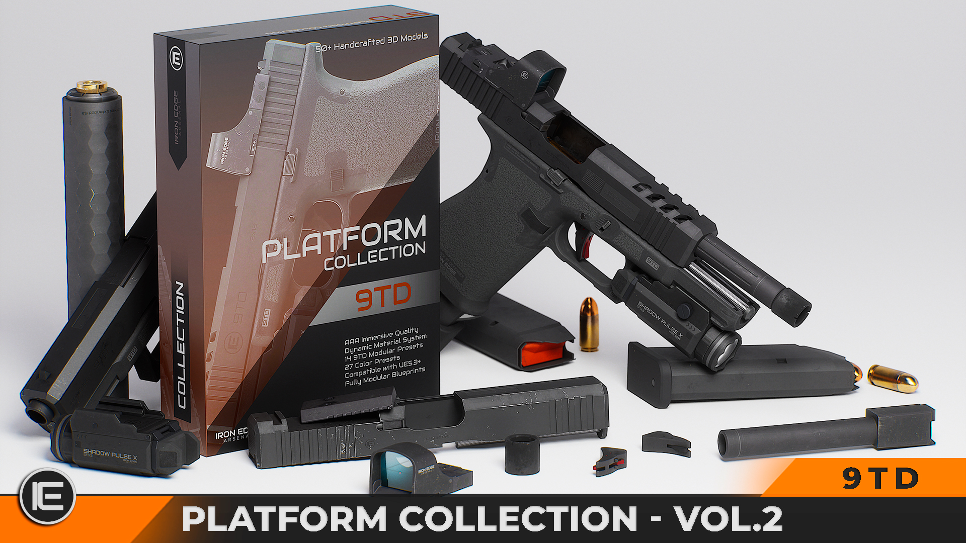 IE Ultimate Modular Kit – Extraction Shooter Pistol - 9TD