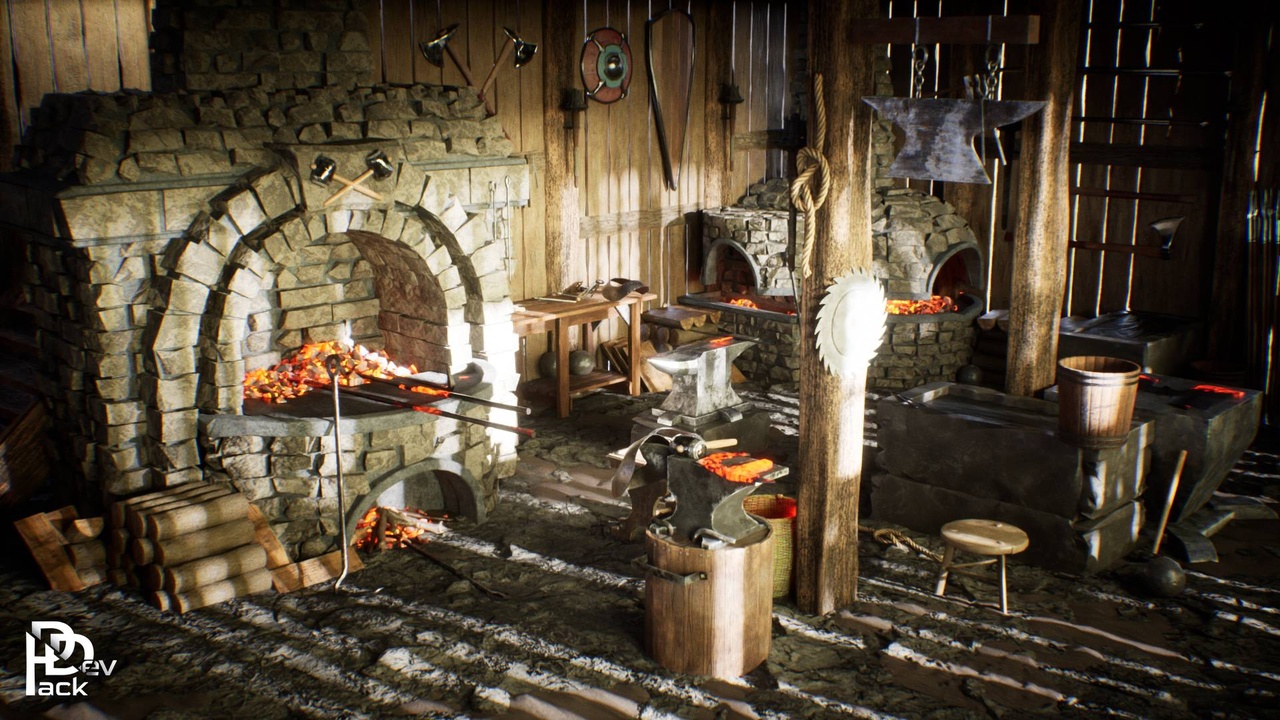 Media 1 for listing Medieval Blacksmith / 86 Assets