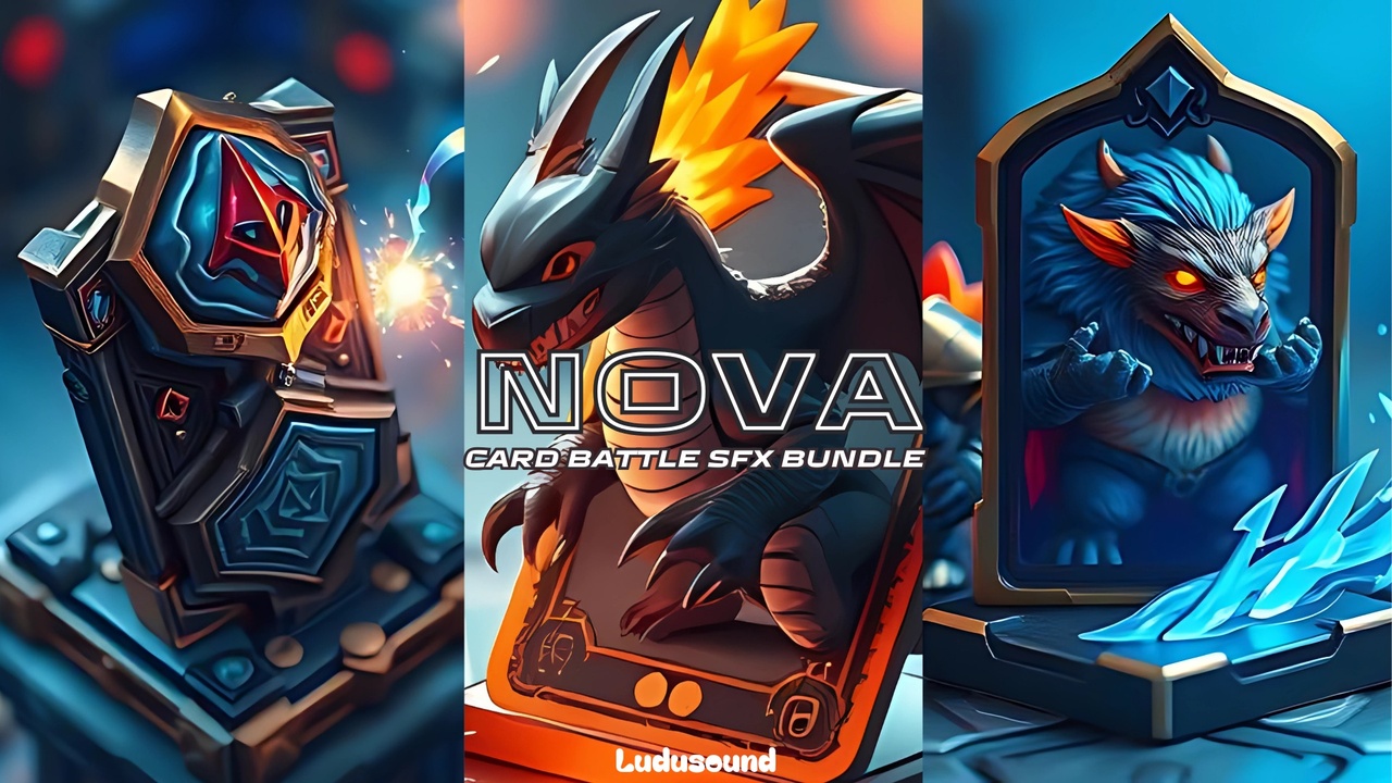 Media 1 for listing NOVA: CARD BATTLE SFX BUNDLE