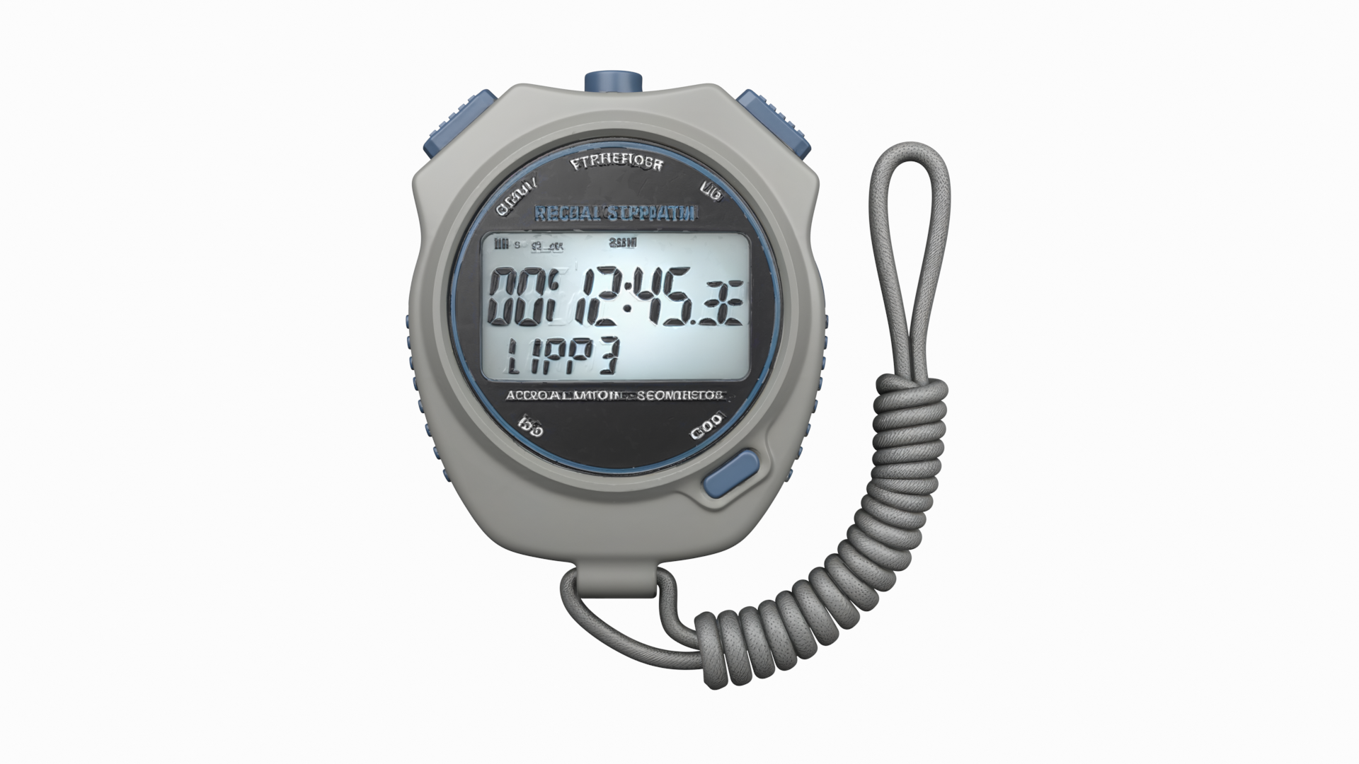 3D Professional Medical Stopwatch with Lap Timer and Clinical Precision ...