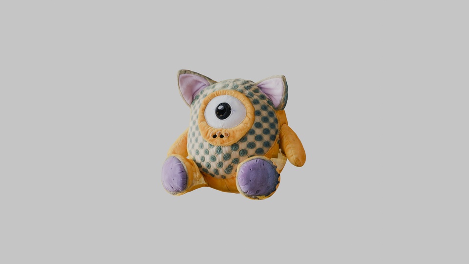 Plush Little One Eyed monster | Fab