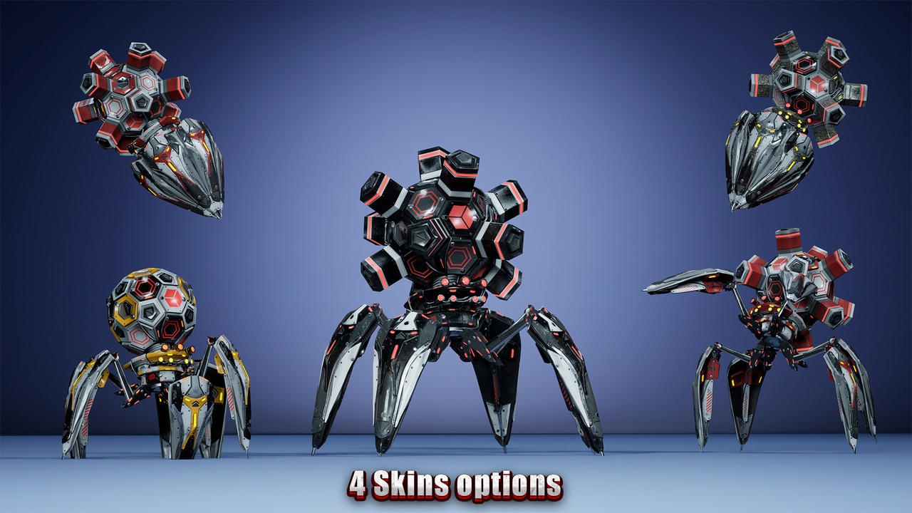 Media 1 for listing Sci-Fi Drone05