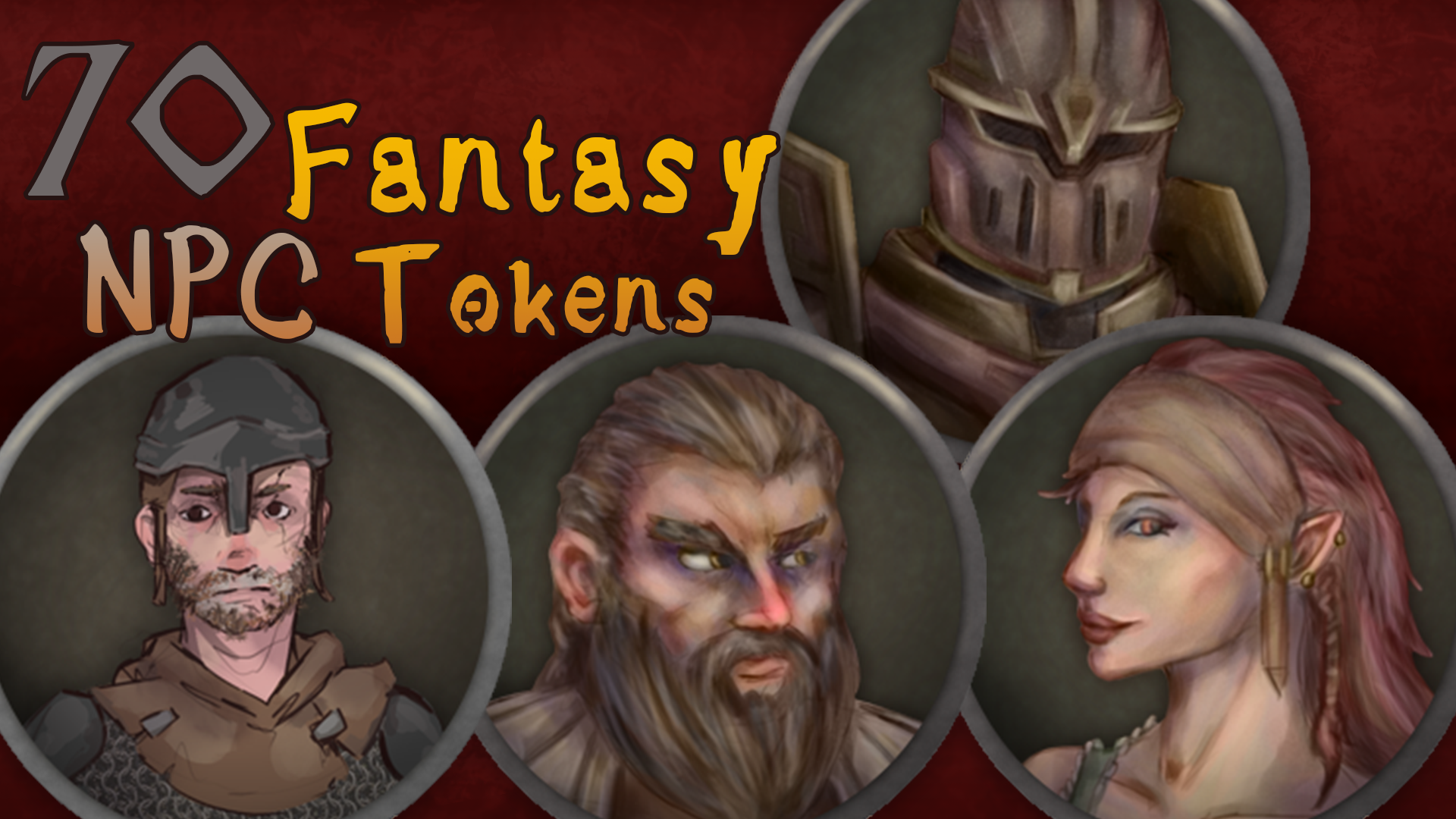 Fantasy Characters Sketched NPC Starter Kit | Fab