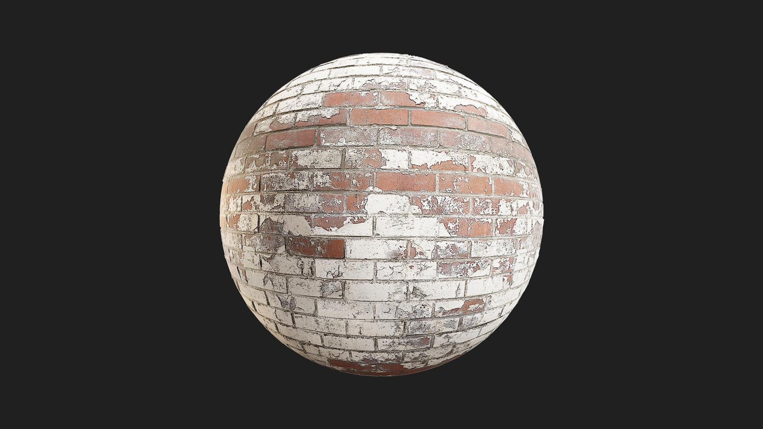 出品Flaked Painted Brick Wallのメディア1