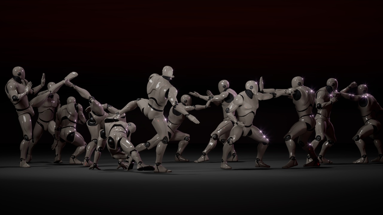 Media 1 for listing Combat animations - Kung fu V1