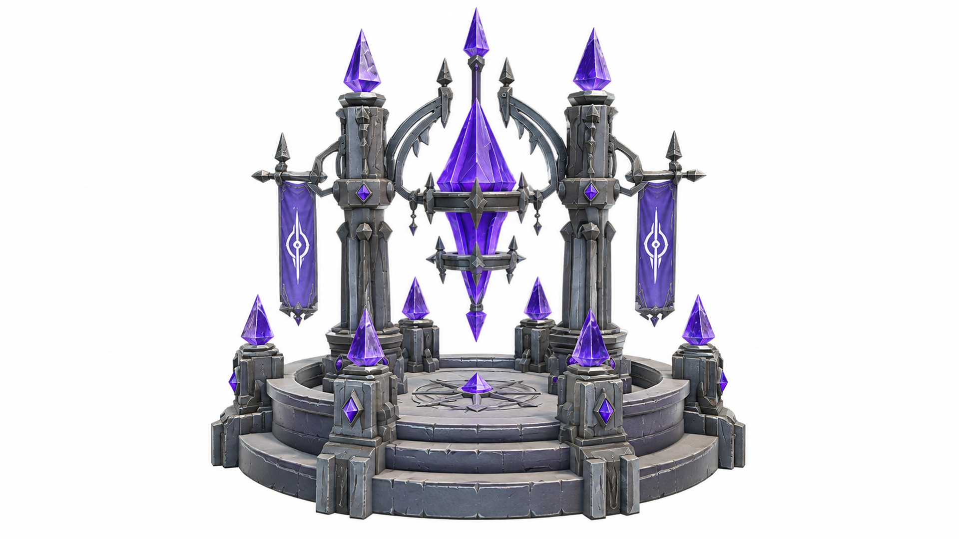 Fantasy Arcane Gothic Crystal Shrine preview