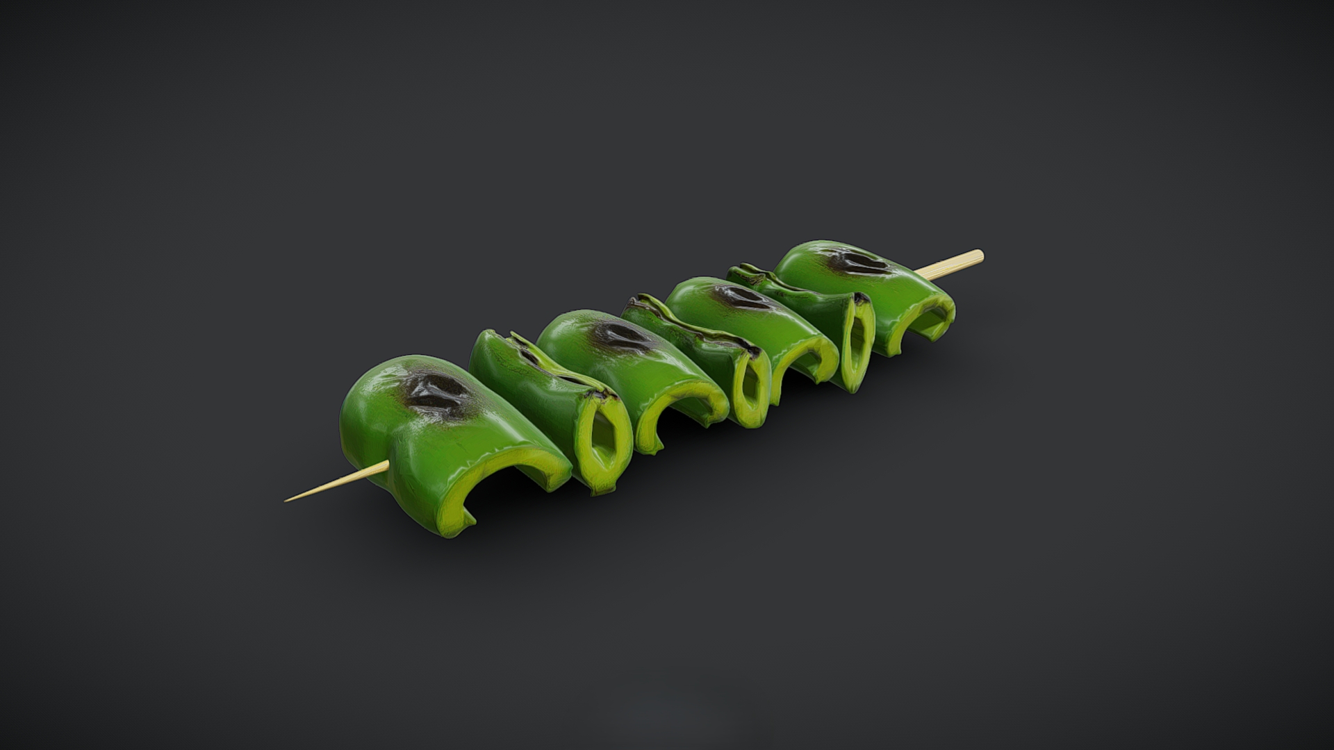 Piman Grilled Green Pepper Kushiyaki Piman | Fab
