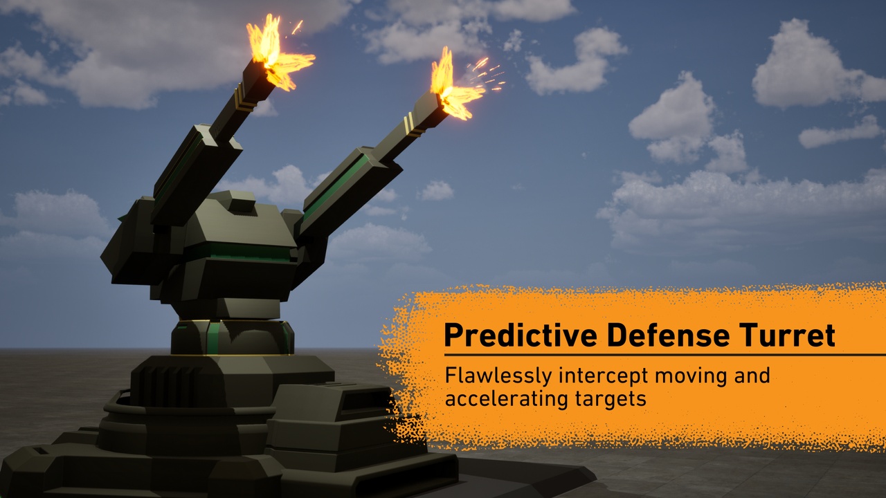 Predictive Defense Turret | Fab