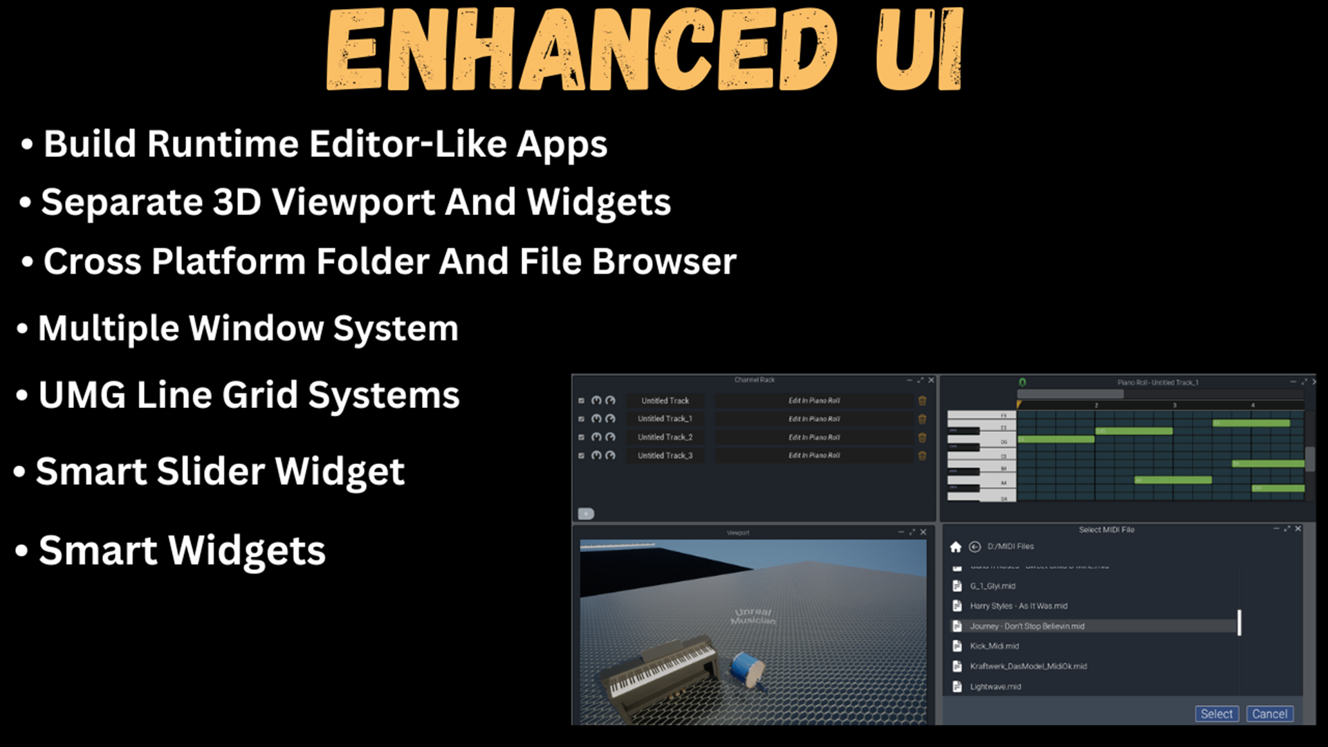 Enhanced UI : User Interface Framework | Fab