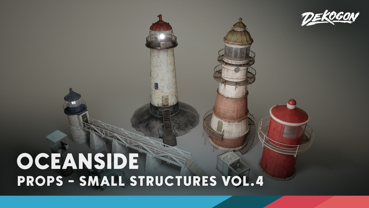 Small Structures VOL.4 - Oceanside [ Low Poly ] 제품 등록을 위한 미디어 1개
