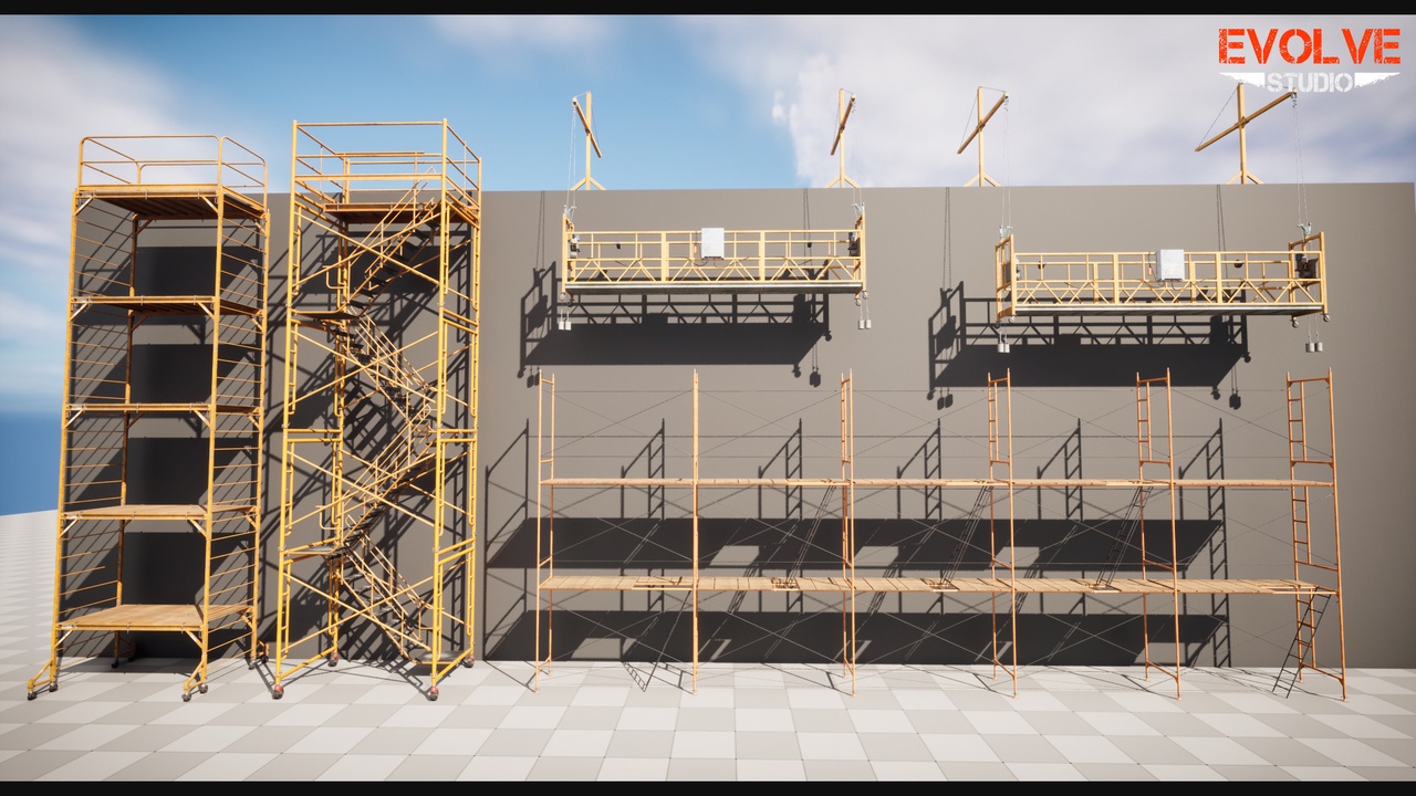 出品Industrial Scaffolds Blueprintのメディア1