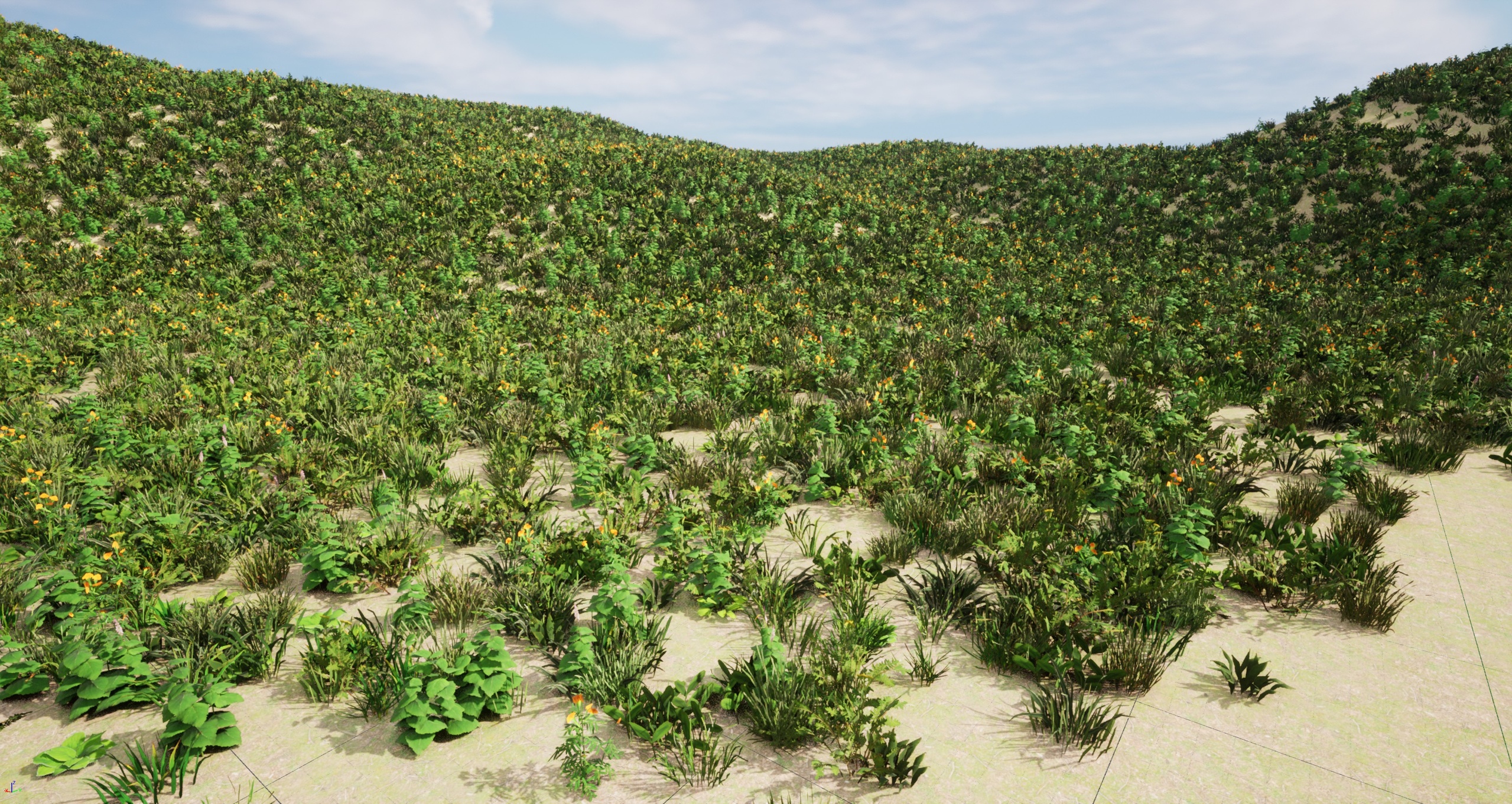 Realistic Meadow Grass Pack – Game Ready Foliage (UE & Unity) 제품 등록을 위한 미디어 1개
