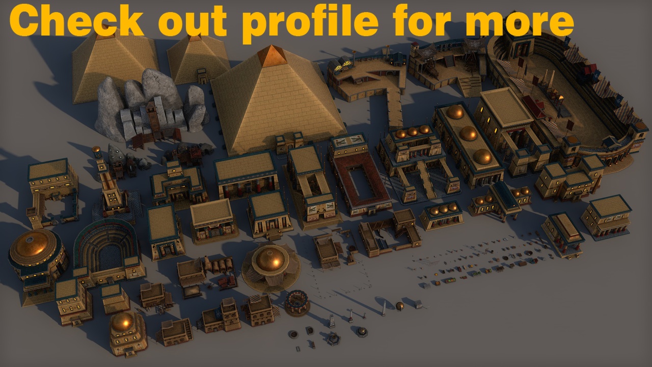 Media 1 for listing Egyptian City Pack