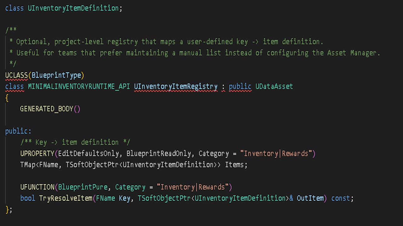 Media 1 for listing Minimal Inventory Runtime - Multiplayer Ready