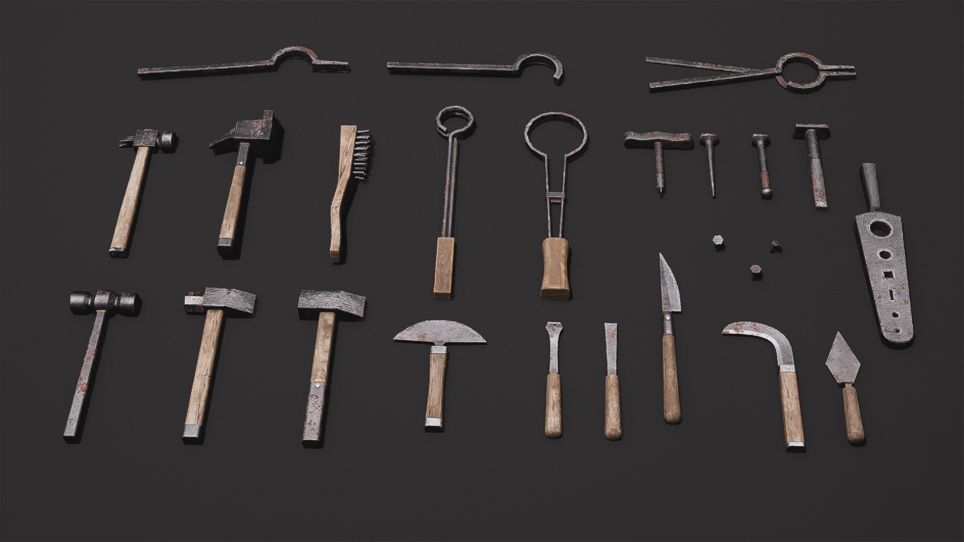 Medieval Blacksmith Tools | Fab