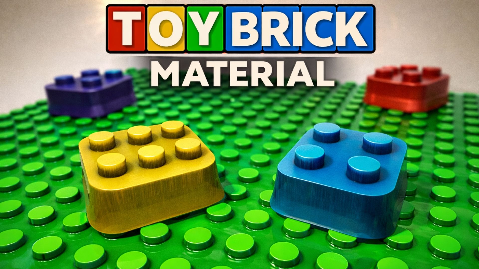 Toy Brick Material Pack | Fab