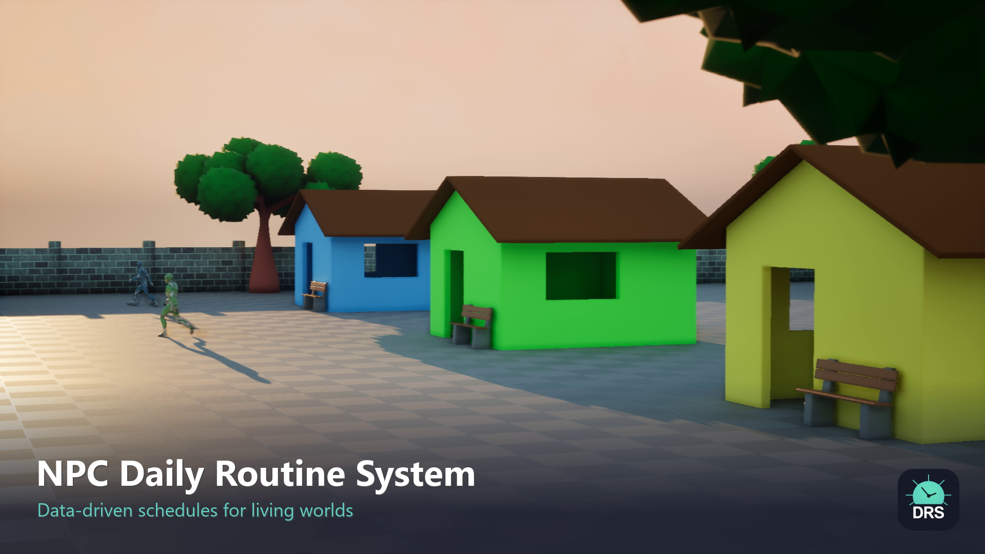 NPC Daily Routine System | Fab