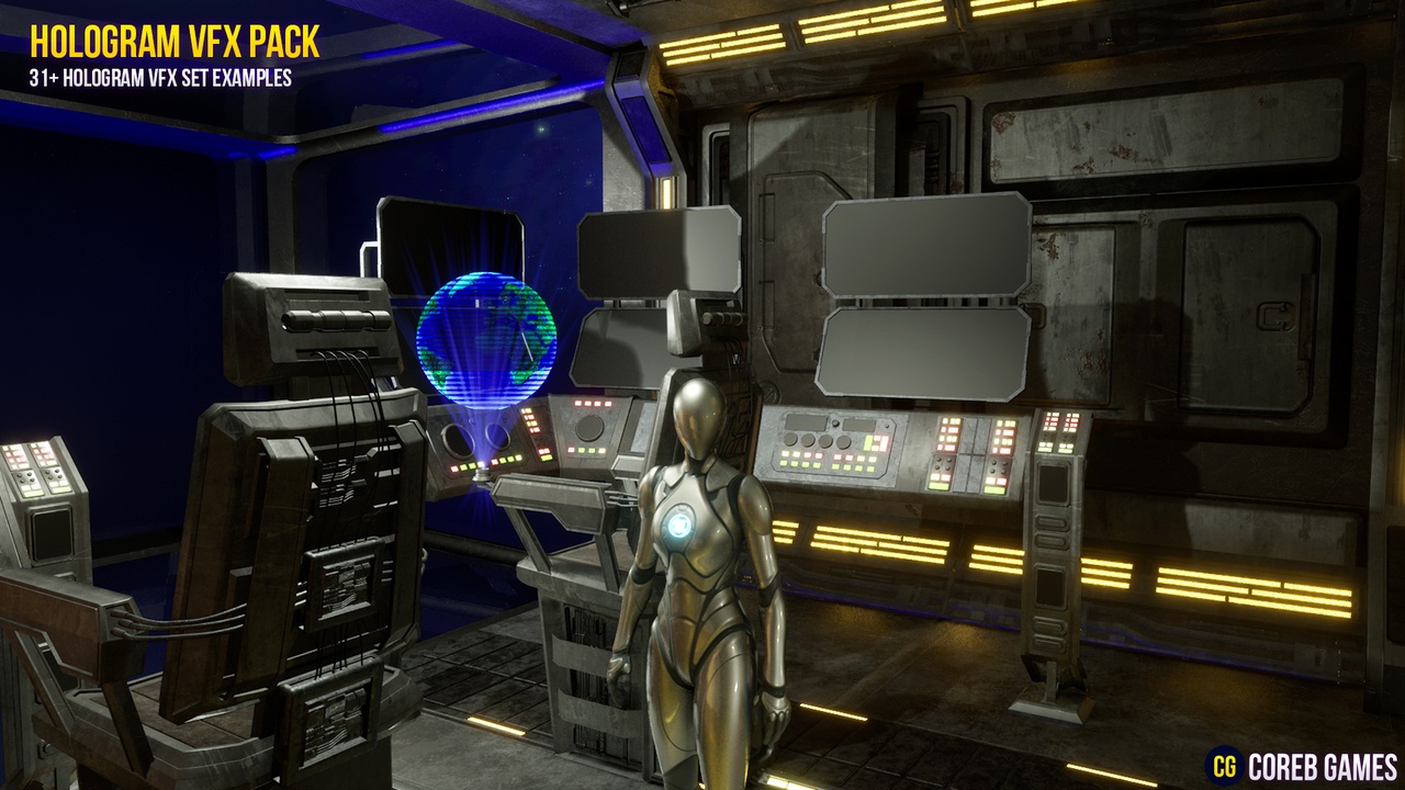 Media 1 for listing HOLOGRAM VFX With Niagara 3