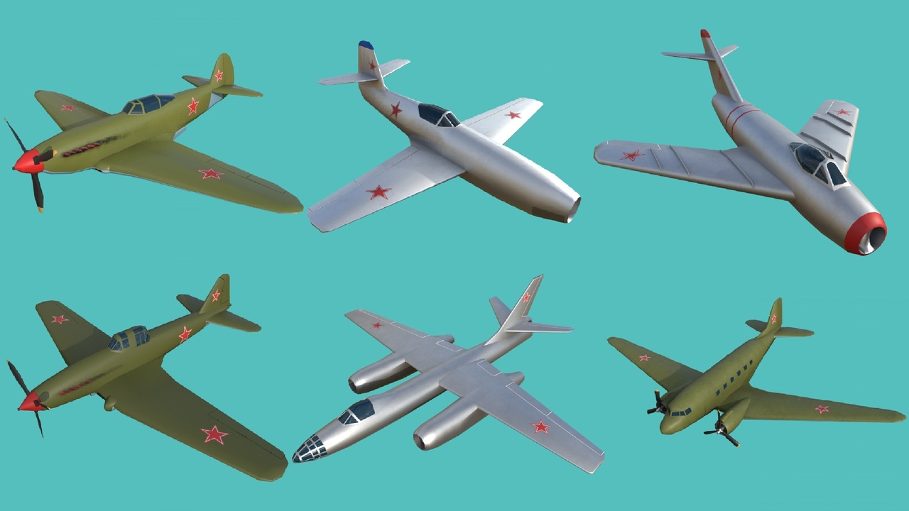 Media 1 for listing USSR Cold War Aircraft Pack — Part 1