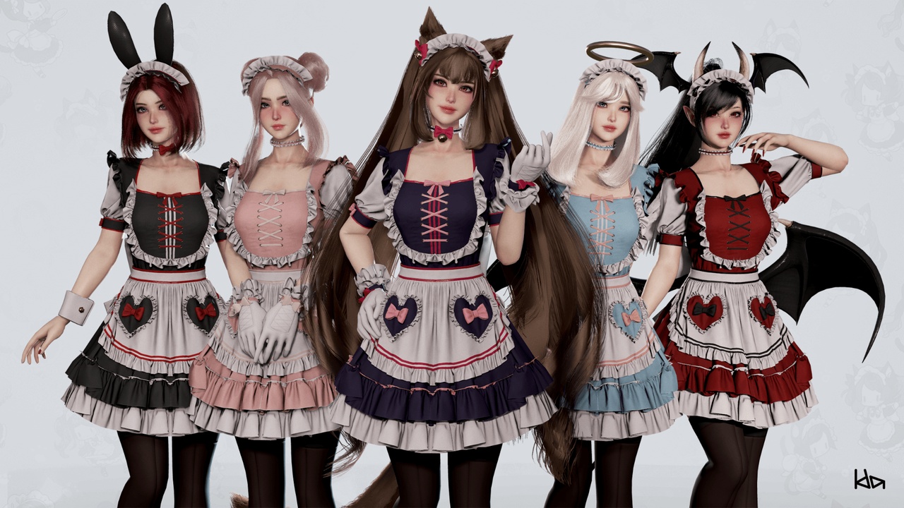 Media 1 for listing Dress Up Maids